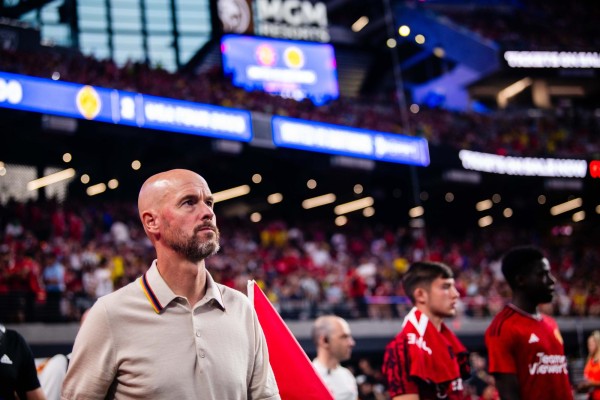 El estratega del Manchester United, Erik ten Hag. El estratega del Manchester United, Erik ten Hag.