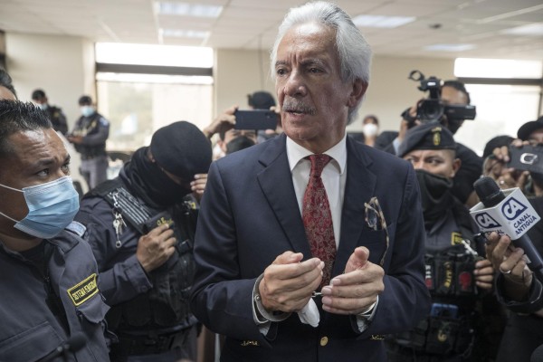 El periodista guatemalteco José Rúben Zamora Marroquín, en una fotografía de archivo. El periodista guatemalteco José Rúben Zamora Marroquín, en una fotografía de archivo.