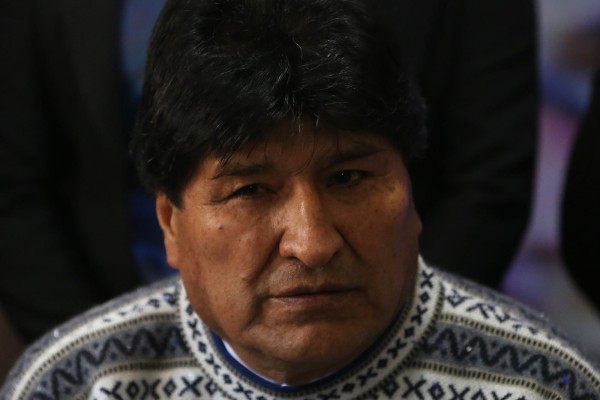 El expresidente Evo Morales, en una fotografía de archivo. El expresidente Evo Morales, en una fotografía de archivo.