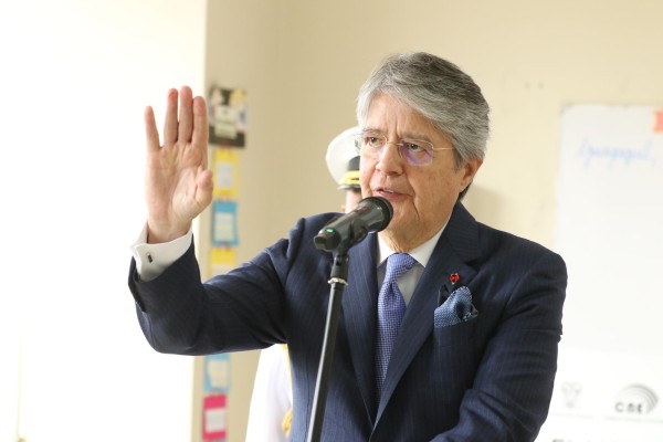 Foto de archivo del expresidente de Ecuador, Guillermo Lasso. Foto de archivo del expresidente de Ecuador, Guillermo Lasso.