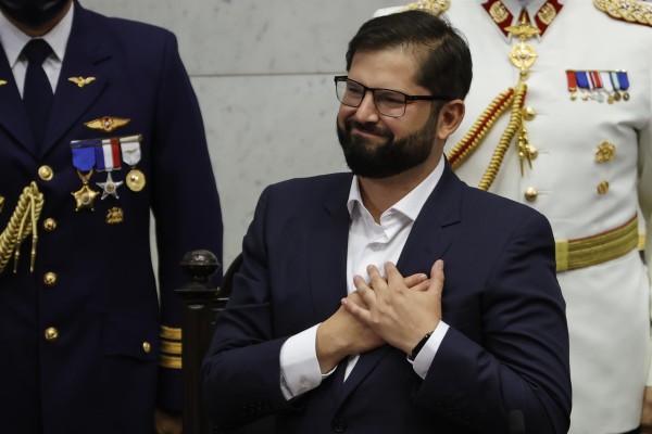 El presidente electo de Chile Gabriel Boric. El presidente electo de Chile Gabriel Boric.