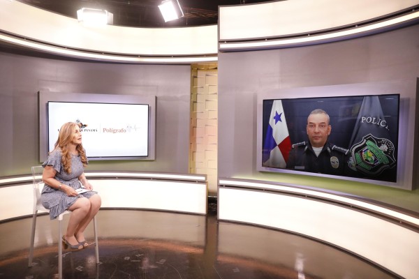 Gabriel Medina, exidrector de la Policía Nacional de Panamá, en 'El Polígrafo' Gabriel Medina, exidrector de la Policía Nacional de Panamá, en 'El Polígrafo'