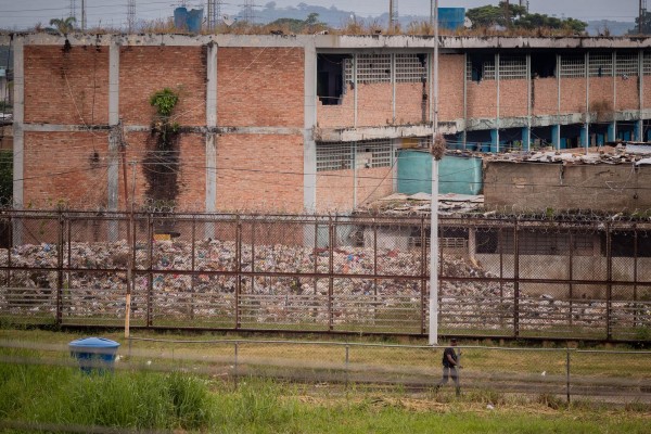 Imagen de archivo de unas instalaciones de un penal en Venezuela. Imagen de archivo de unas instalaciones de un penal en Venezuela.