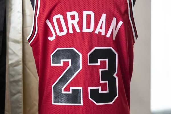 Camiseta vendida de Michael Jordan Camiseta vendida de Michael Jordan