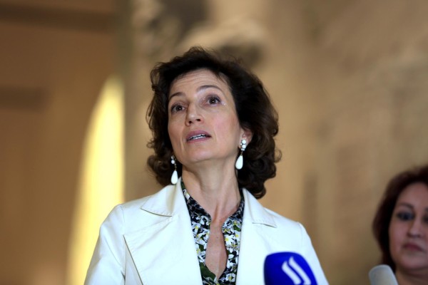 La directora general de la Unesco, Audrey Azoulay La directora general de la Unesco, Audrey Azoulay