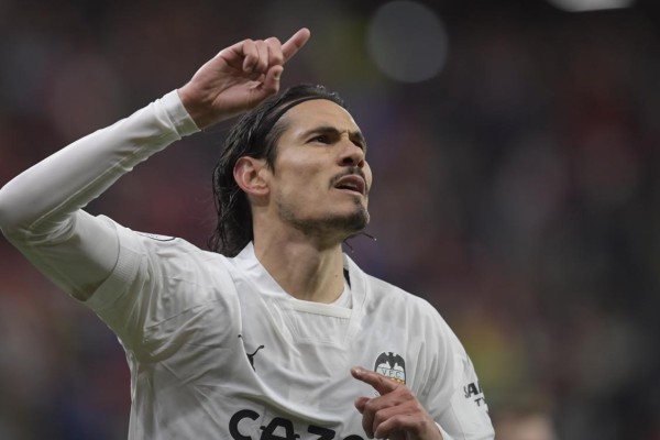 Imagen de archivo del delantero uruguayo Edinson Cavani. Imagen de archivo del delantero uruguayo Edinson Cavani.