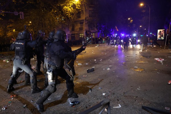 Los servicios de emergencias médicas de Madrid dijeron a la AFP que 39 personas resultaron heridas leves. Los servicios de emergencias médicas de Madrid dijeron a la AFP que 39 personas resultaron heridas leves.
