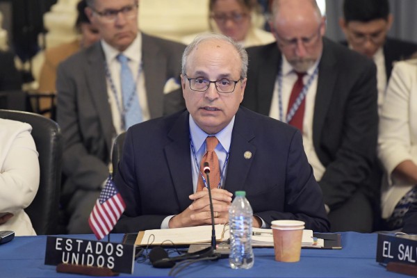 El embajador de Estados Unidos ante la Organización de Estados Americanos (OEA), Francisco Mora, en una fotografía de archivo. El embajador de Estados Unidos ante la Organización de Estados Americanos (OEA), Francisco Mora, en una fotografía de archivo.