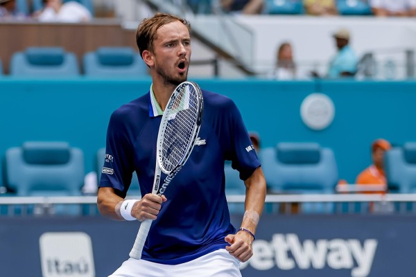 El tenista ruso Daniil Medvedev El tenista ruso Daniil Medvedev