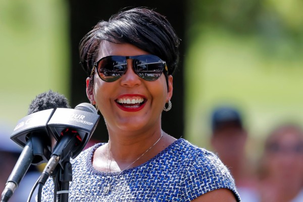 La alcaldesa de Atlanta, Keisha Lance Bottoms La alcaldesa de Atlanta, Keisha Lance Bottoms