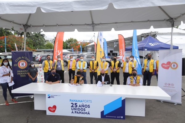 Panamá Ports aporta a la salud de los panameños Panamá Ports aporta a la salud de los panameños