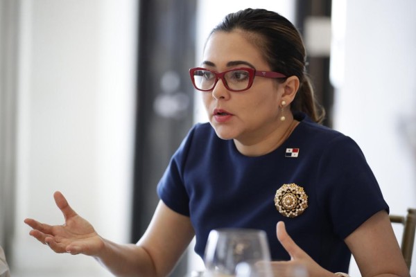 La ministra de Relaciones Exteriores de Panamá, Janaina Tewane. La ministra de Relaciones Exteriores de Panamá, Janaina Tewane.