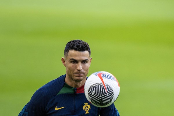 Cristiano Ronaldo durante un partido con Eslovaquia en octubre de 2023. Cristiano Ronaldo durante un partido con Eslovaquia en octubre de 2023.