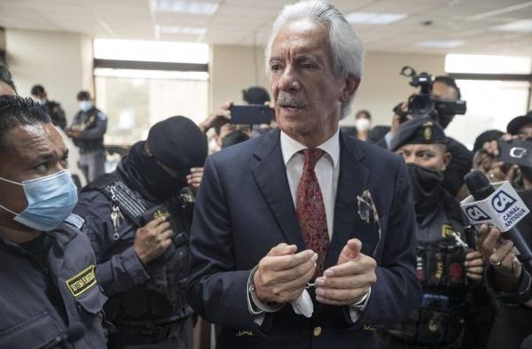 El periodista guatemalteco José Rúben Zamora Marroquín, en una fotografía de archivo. El periodista guatemalteco José Rúben Zamora Marroquín, en una fotografía de archivo.