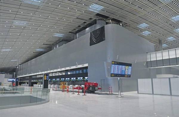 Vistas de la terminal Sur de Tocumen, S.A., con un avance de 98%. Vistas de la terminal Sur de Tocumen, S.A., con un avance de 98%.