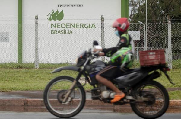 Fotografía de archivo en la que se registró un logo de la marca de la empresa brasileña Neoenergia, filial de Iberdrola en Brasil. Fotografía de archivo en la que se registró un logo de la marca de la empresa brasileña Neoenergia, filial de Iberdrola en Brasil.