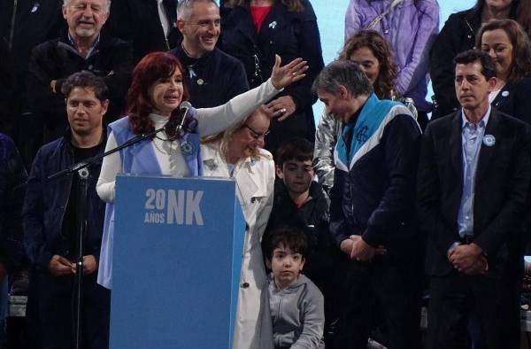 La vicepresidenta de Argentina, Cristina Fernández, en una fotografía de archivo. La vicepresidenta de Argentina, Cristina Fernández, en una fotografía de archivo.