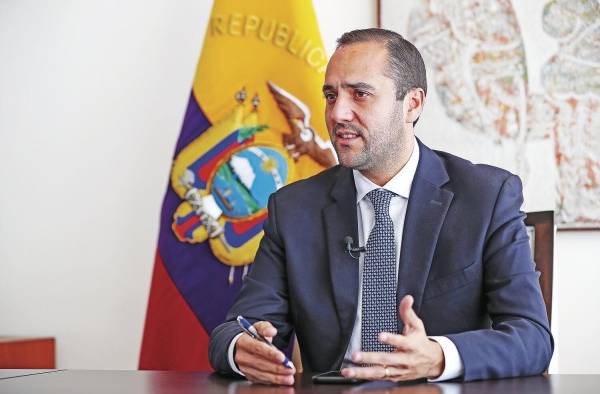 Juan Carlos Holguín, canciller de Ecuador Juan Carlos Holguín, canciller de Ecuador