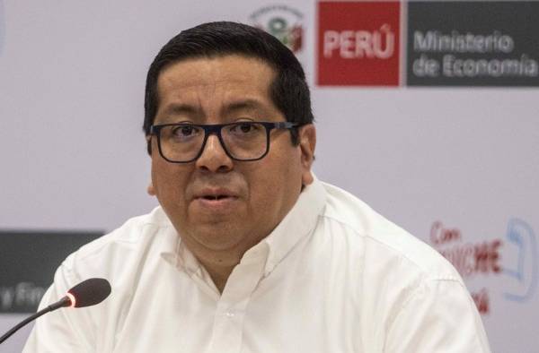 El ministro de Economía y Finanzas de Perú, Álex Contreras, en una fotografía de archivo. El ministro de Economía y Finanzas de Perú, Álex Contreras, en una fotografía de archivo.