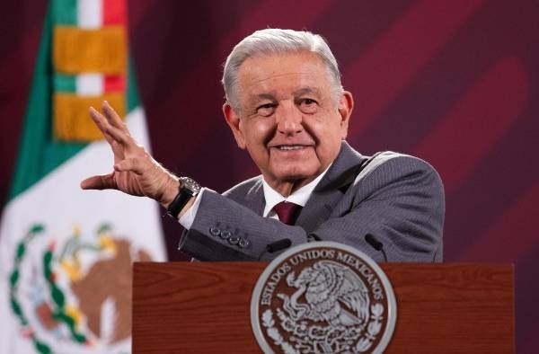 'Hay este tipo de hechos lamentables en distintas partes. Antier y ayer se nos incrementaron mucho los homicidios en el país,', dijo López Obrador. 'Hay este tipo de hechos lamentables en distintas partes. Antier y ayer se nos incrementaron mucho los homicidios en el país,', dijo López Obrador.