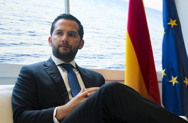 El ministro hondureño de Promoción de Inversiones de Honduras, Miguel Medina, en una entrevista con EFE en Madrid. El ministro hondureño de Promoción de Inversiones de Honduras, Miguel Medina, en una entrevista con EFE en Madrid.