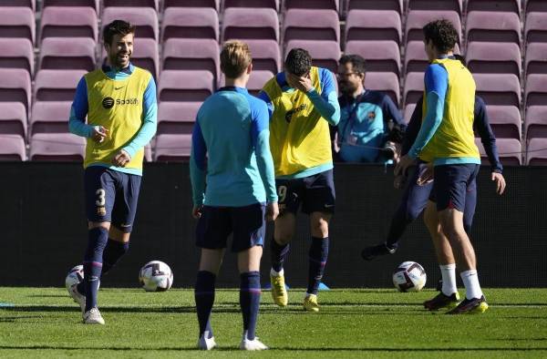 El defensa del FC Barcelona, Gerard Piqué El defensa del FC Barcelona, Gerard Piqué