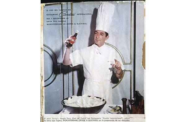 Chef Remigio Murgia, en portada de diario. Chef Remigio Murgia, en portada de diario.