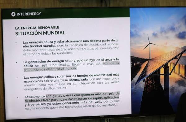 Datos de la energía renovable a nivel mundial. Datos de la energía renovable a nivel mundial.