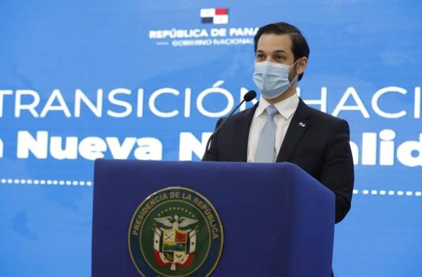 Ramón Martínez, ministro de Comercio e Industrias.. Ramón Martínez, ministro de Comercio e Industrias..