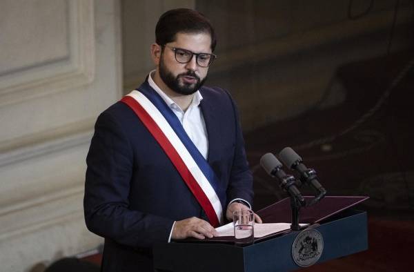 El presidente de Chile, Gabriel Boric El presidente de Chile, Gabriel Boric