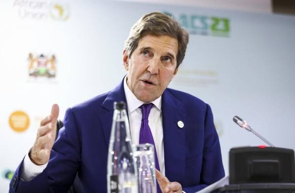 El enviado especial de Cambio Climático del Gobierno estadounidense, John Kerry. El enviado especial de Cambio Climático del Gobierno estadounidense, John Kerry.