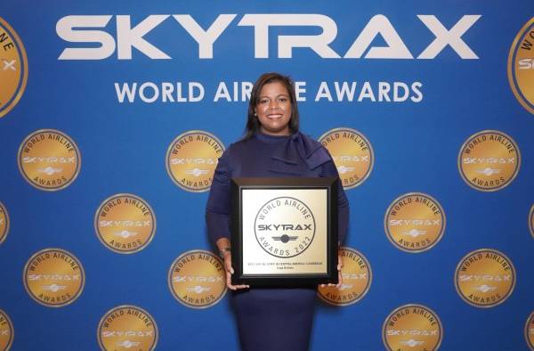 Copa Airlines destacó una vez más al ser reconocida como “La Mejor Aerolínea de Centroamérica y el Caribe” y “Mejor Personal de Aerolínea en Centroamérica y el Caribe” en los World Airlines Awards de Skytrax 2022 Copa Airlines destacó una vez más al ser reconocida como “La Mejor Aerolínea de Centroamérica y el Caribe” y “Mejor Personal de Aerolínea en Centroamérica y el Caribe” en los World Airlines Awards de Skytrax 2022