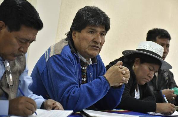 El ex presidente de Bolivia, Evo Morales , en una fotografía de archivo. El ex presidente de Bolivia, Evo Morales , en una fotografía de archivo.