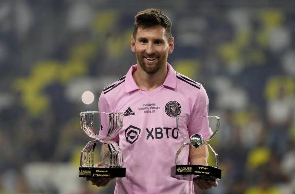 El delantero del Inter Miami, Lionel Messi. El delantero del Inter Miami, Lionel Messi.