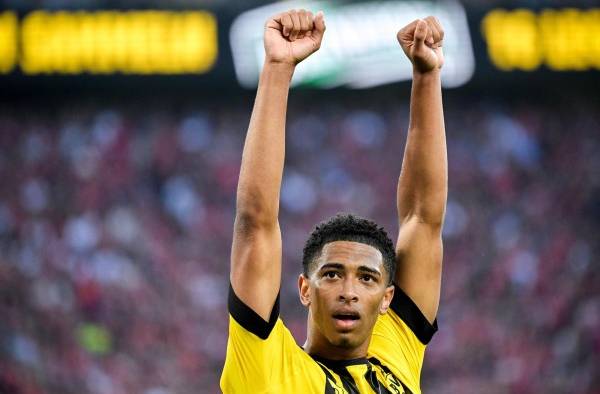 Bellingham durante su etapa con el Borussia Dortmund. Bellingham durante su etapa con el Borussia Dortmund.