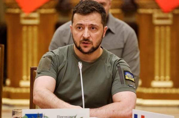 El presidente de Ucrania, Volodímir Zelenski. El presidente de Ucrania, Volodímir Zelenski.
