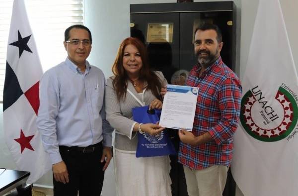 Montesino Peña tuvo una pasantía de dos meses en la Unachi Montesino Peña tuvo una pasantía de dos meses en la Unachi