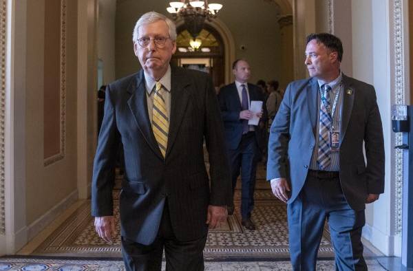El líder del Partido Republicano en el Senado de Estados Unidos, Mitch McConnell. El líder del Partido Republicano en el Senado de Estados Unidos, Mitch McConnell.