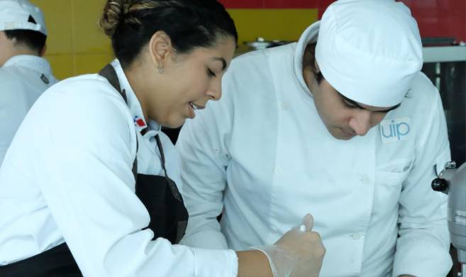 El menú del ‘masterclass’ se basó en los mariscos. El menú del ‘masterclass’ se basó en los mariscos.