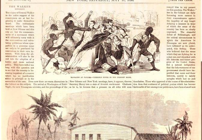 Portada de un diario estadounidense reportando este incidente. Portada de un diario estadounidense reportando este incidente.