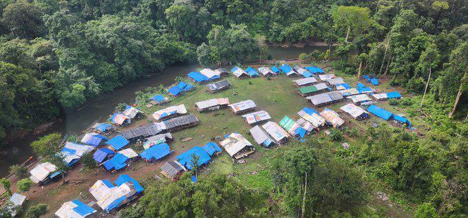 Este campamento, según las investigaciones preliminares, era utilizado como centro de acopio para los migrantes. Este campamento, según las investigaciones preliminares, era utilizado como centro de acopio para los migrantes.