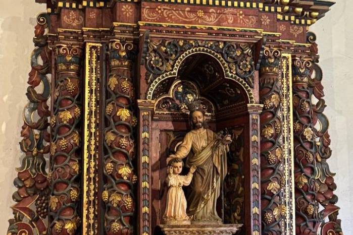 El retablo de San José El retablo de San José