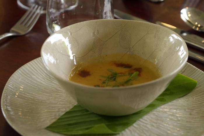 Rosa de verano, del chef Charlie Collins. Rosa de verano, del chef Charlie Collins.