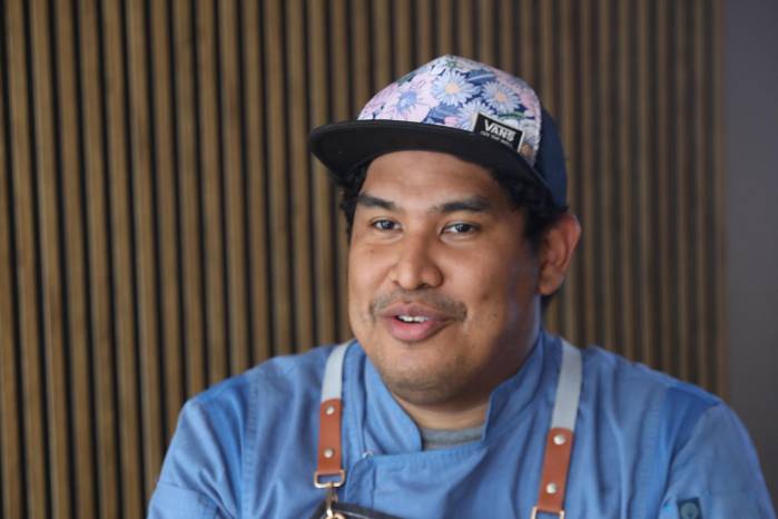 Abimael Magallón, chef. Abimael Magallón, chef.