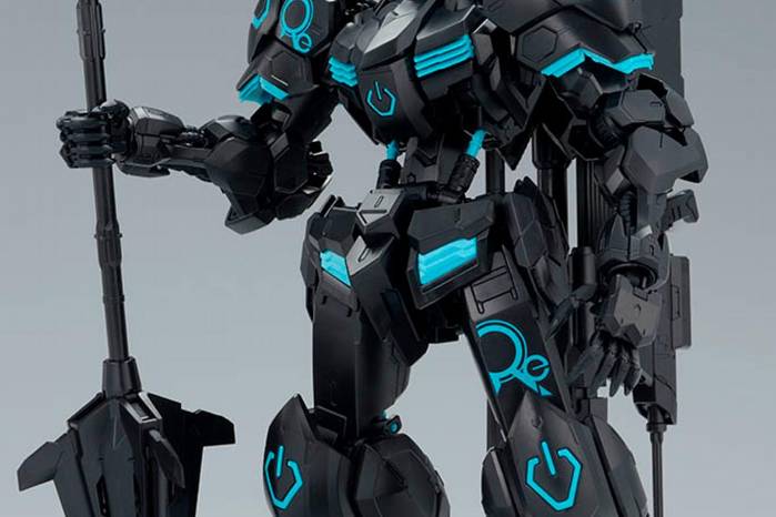 Ecopla gundam barbatos neon blue Ecopla gundam barbatos neon blue