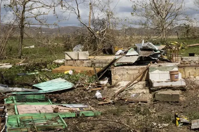 Casa destruida por el paso del huracán Melissa, este viernes en Black River (Jamaica). Casa destruida por el paso del huracán Melissa, este viernes en Black River (Jamaica).