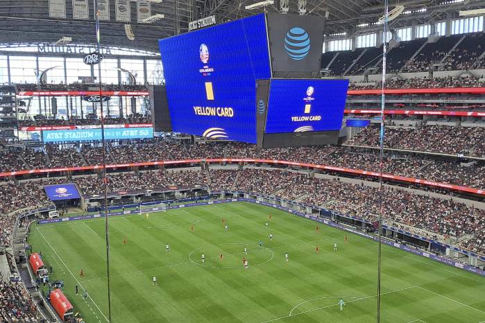 AT&T Stadium en Arlington (EE.UU.). AT&T Stadium en Arlington (EE.UU.).