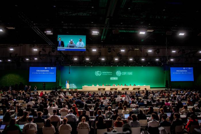 La Cumbre mundial climática se realizó este año en Dubai. La Cumbre mundial climática se realizó este año en Dubai.