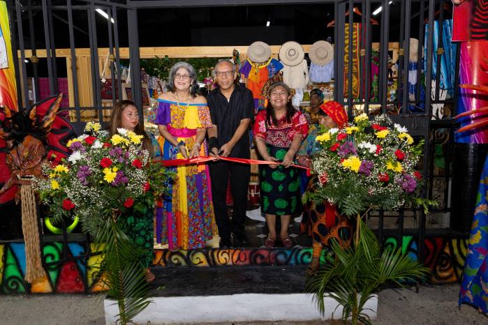 Inauguración del Rincón Artesanal en Amador. Inauguración del Rincón Artesanal en Amador.