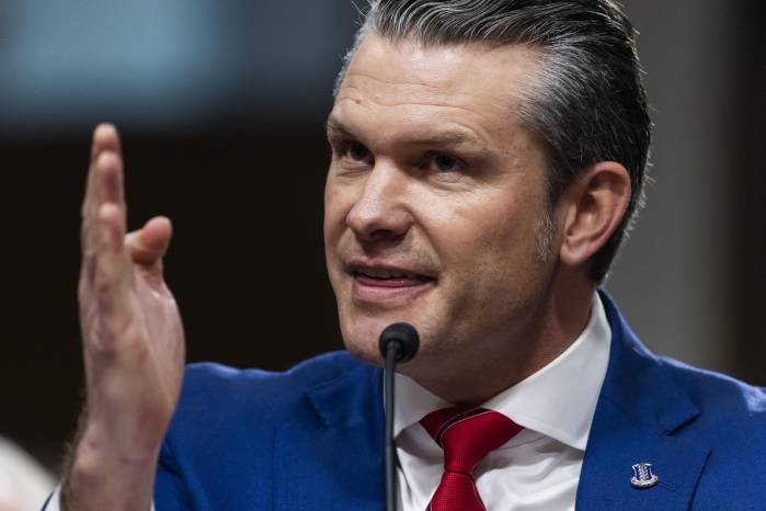 Fotografía de archivo del secretario de Defensa de Estados Unidos, Pete Hegseth, durante una comparecencia ante un comité del Senado estadounidense, en Washington DC (EE.UU.). EFE/Jim Lo Scalzo Fotografía de archivo del secretario de Defensa de Estados Unidos, Pete Hegseth, durante una comparecencia ante un comité del Senado estadounidense, en Washington DC (EE.UU.). EFE/Jim Lo Scalzo
